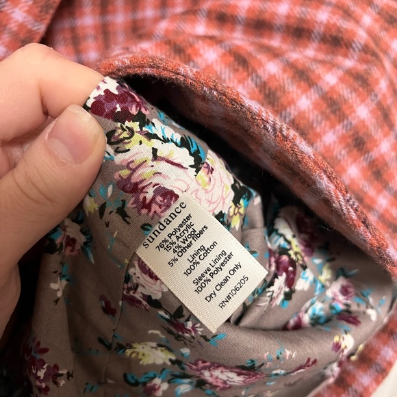 Sundance Pink Checkered Blazer - Picture 8 of 8